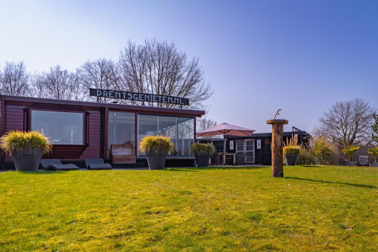 Drents Genieten - Riegheide Met Prive Jacuzzi Villa Erm ภายนอก รูปภาพ